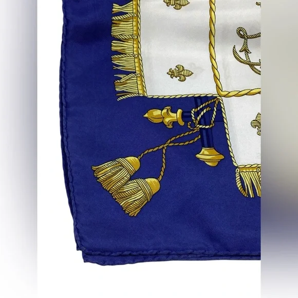 Vintage Hermes Silk Scarf “ La Reale Vue Du Carrosse De La Galere” Carre 90